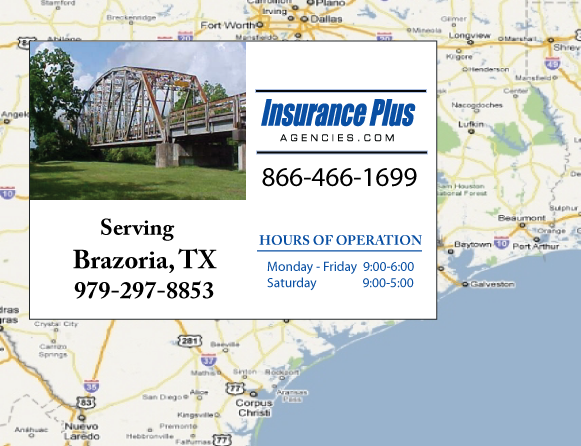 Insurance Plus Agency Serving Brazoria Texas
