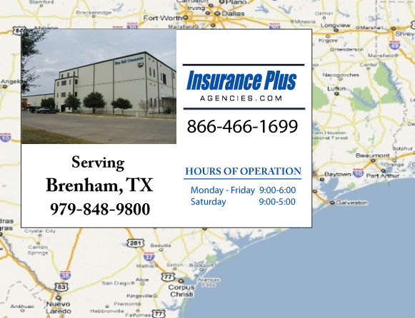 Insurance Plus Agency Serving Brenham Texas