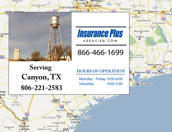 Insurance Plus Agency Serving Canyon Texas