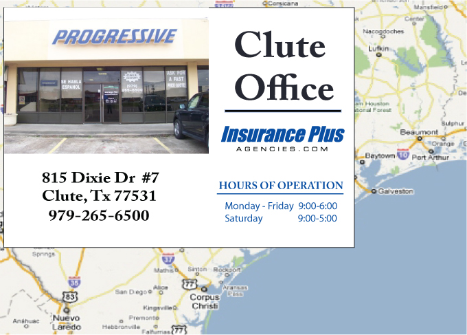Insurance Plus Agencies of Texas (979)265-6500 is your Full Coverage Car Insurance Agent in Clute, Texas.
