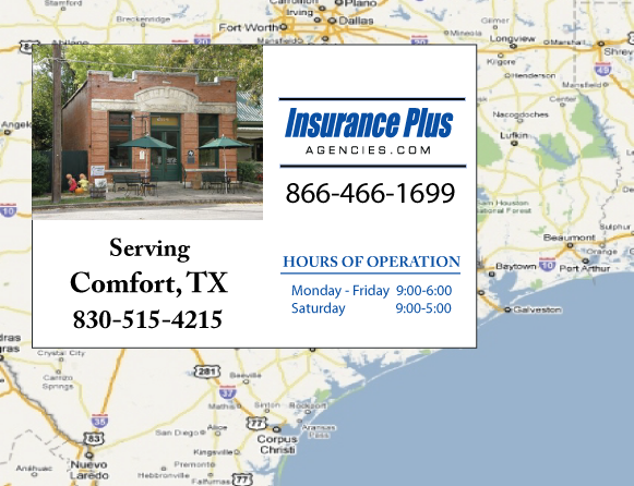 Insurance Plus Agency Serving Comfort Texas