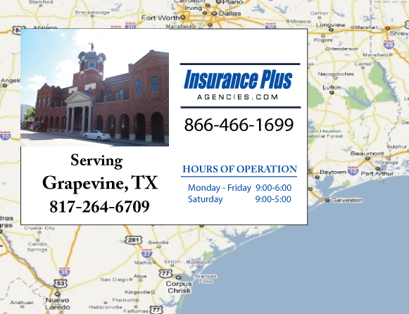 Insurance Plus Agency Serving Grapevine Texas