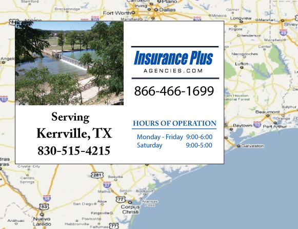 Insurance Plus Agencies of Texas (830) 515-4215 is your Mexico Auto Insurance Agent in Kerrville, Texas.