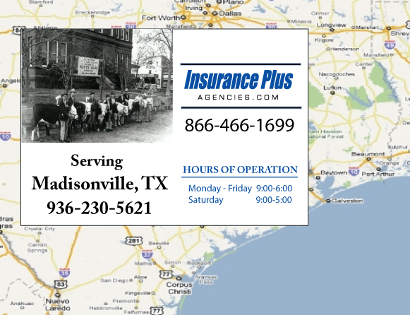 Insurance Plus Agencies of Texas (936)230-5621 is your Mobile Home Insurance Agent in Madisonville, Texas