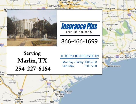 Insurance Plus Agencies of Texas (254)227-6164 is your Mobile Home Insurane Agent in Marlin, Texas.
