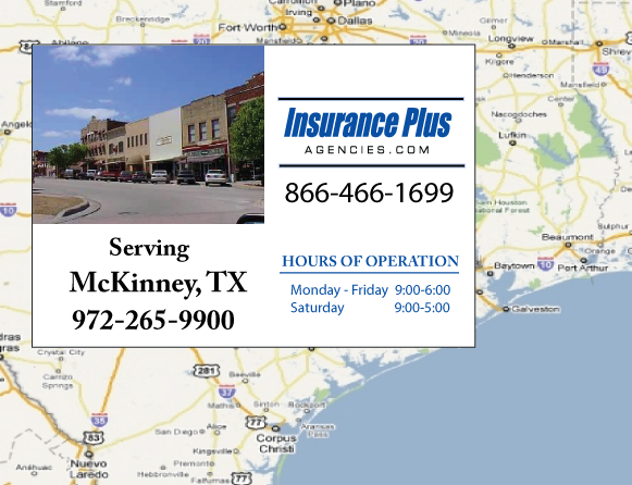 Insurance Plus Agency Serving Mckinney Texas