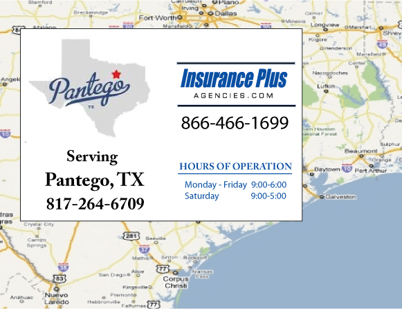 Insurance Plus Agencies of Texas (817)264-6709 is your Progressive Car Insurance Agent in Pantego, Texas.