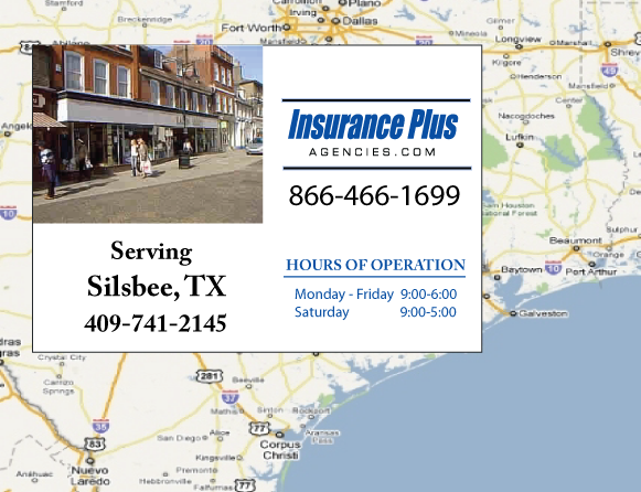 Insurance Plus Agencies of Texas (409)741-2145 is your Car Liability Insurance Agent in Silsbee, Texas.