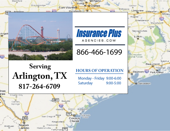 Insurance Plus Agencies (817)264-6709 is your local Progressive Motorcycle agent  in Arlington, TX.