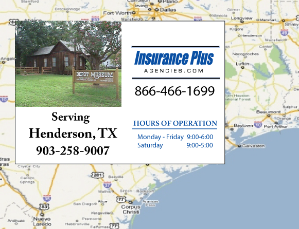 Insurance Plus Agency Serving Henderson Texas