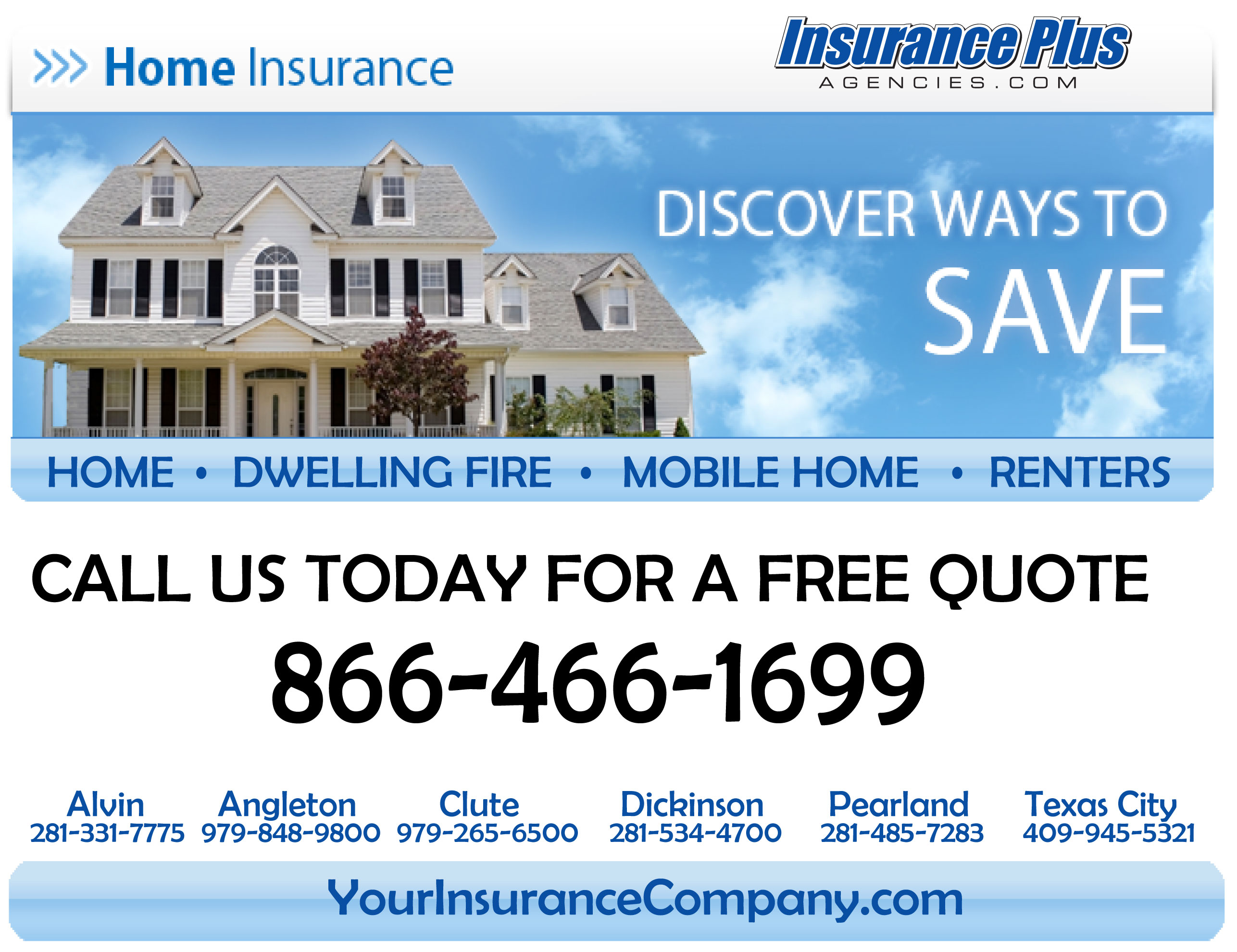 Texas Home Insurance from Insurance Plus Agencies 