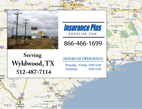 Insurance Plus Agencies of Texas (512)487-7114 is your Progressive Car Insurance Agent in Wyldwood, Texas.